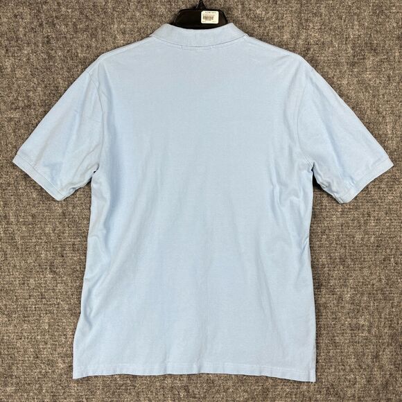 U.S. POLO Assn Shirt Mens Large Blue Pony Embroidered Rugby Business Casual - Picture 2 of 9